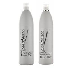 Juuksehooldus komplekt keratiiniga Cosmofarma Laminaktiva 500 ml + 500 ml цена и информация | Шампуни | kaup24.ee