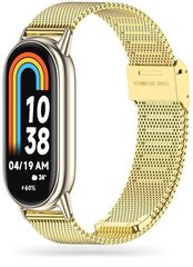 Ремешок для часов MilaneseBand Xiaomi Smart Band 8, gold цена и информация | Аксессуары для смарт-часов и браслетов | kaup24.ee