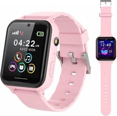 Happyjoe Qallo Pink + Games цена и информация | Смарт-часы (smartwatch) | kaup24.ee