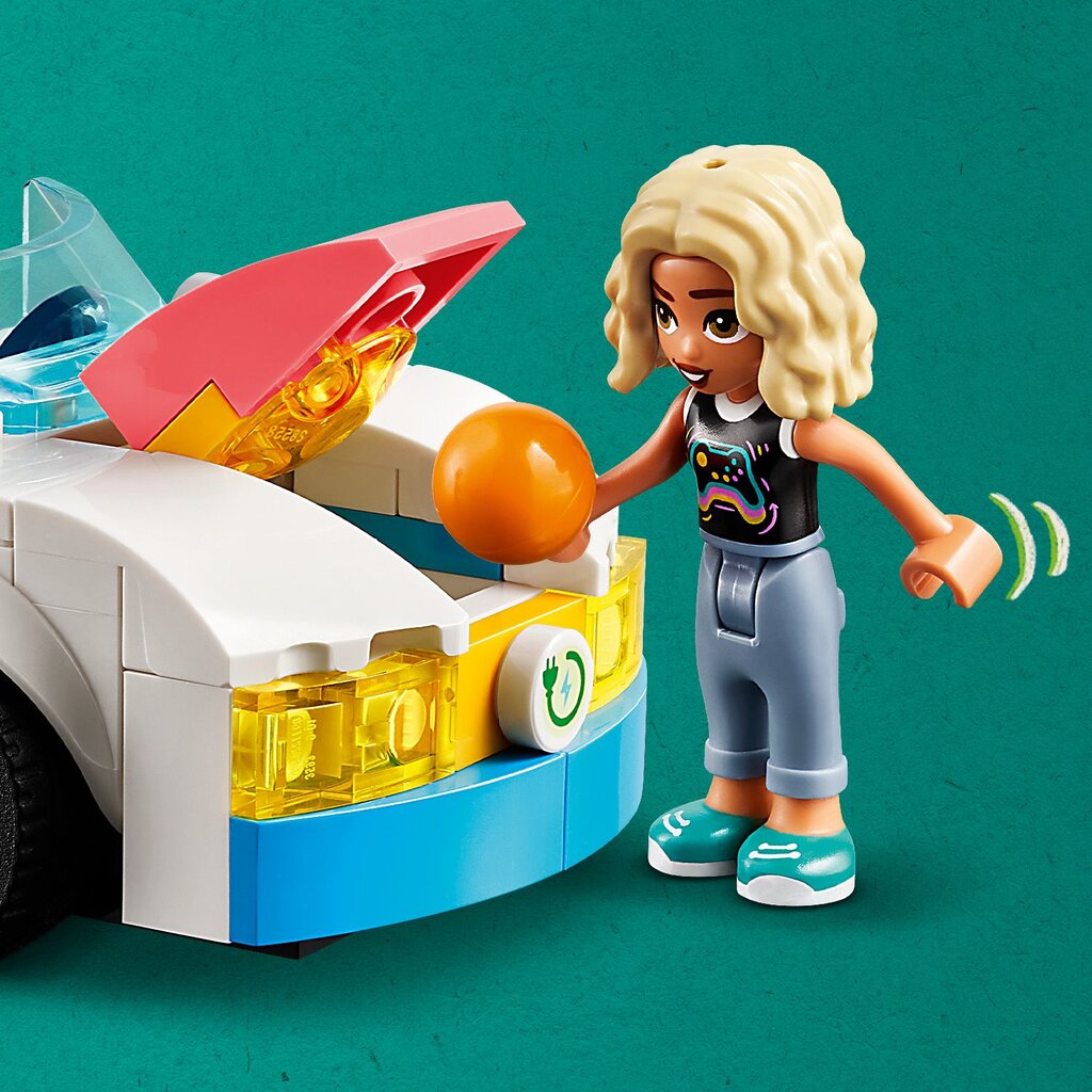 42609 Lego® Friends elektriauto ja laadimisjaam hind ja info | Klotsid ja konstruktorid | kaup24.ee