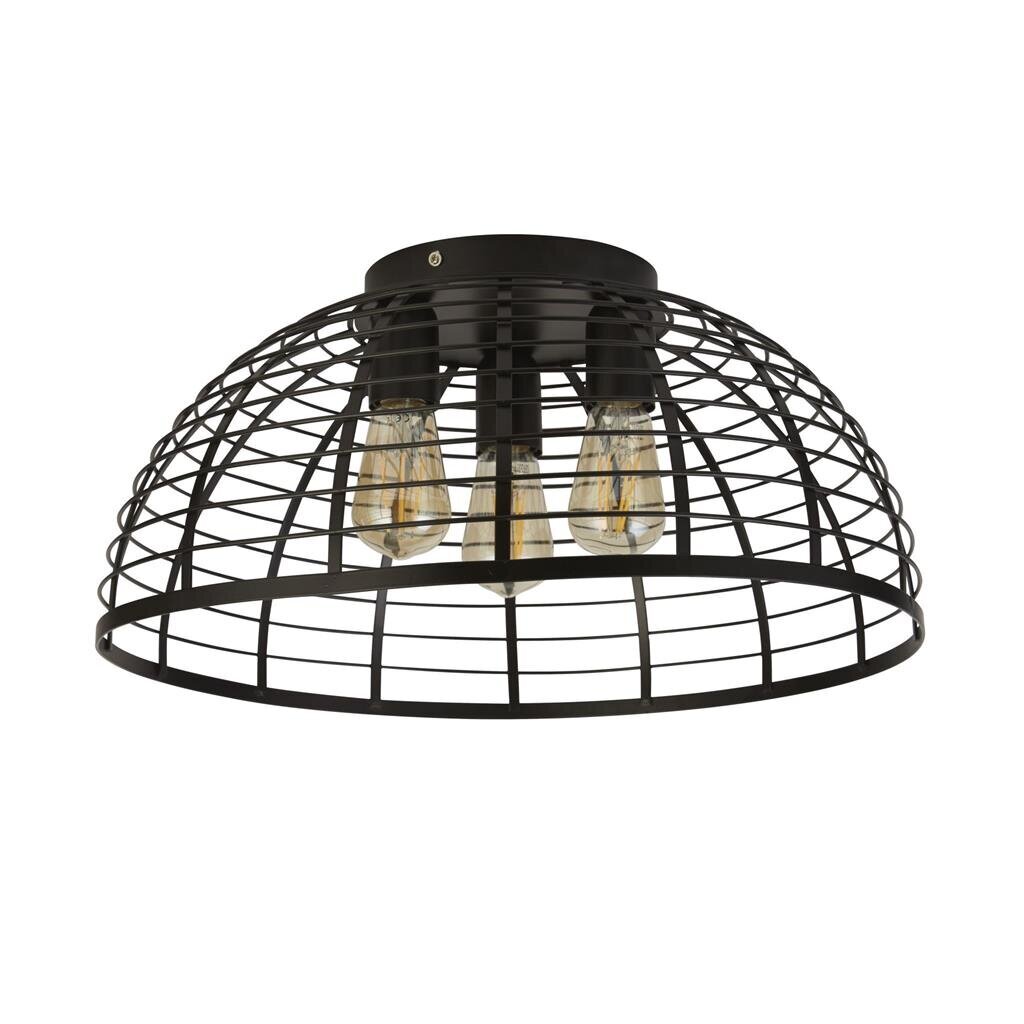 Searchlight laelamp Vision Cage 85981-3BK цена и информация | Laelambid | kaup24.ee