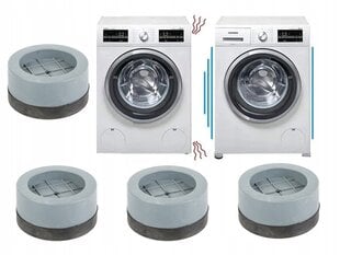 Vibratsioonivastased kummipadjad pesumasinale, 4 tk hind ja info | Andmed puuduvad Sanitaartehnika, remont, küte | kaup24.ee