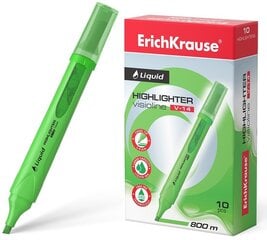 Tekstimarker LIQUID VISIOLINE V-14 NEON, ErichKrause, 0,6-4,0mm, roheline hind ja info | Kirjutusvahendid | kaup24.ee