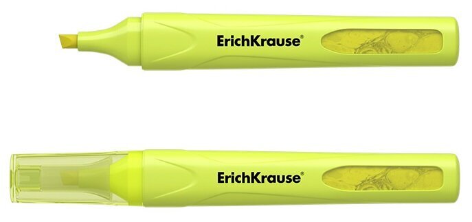 Tekstimarker LIQUID VISIOLINE V-14 NEON, ErichKrause, 0,6-4,0mm, kollane hind ja info | Kirjutusvahendid | kaup24.ee