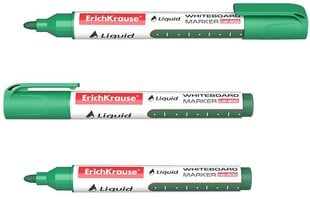 Tahvlimarker LIQUID LW-600, ErichKrause, 0,8-2,38mm, roheline hind ja info | Kirjutusvahendid | kaup24.ee