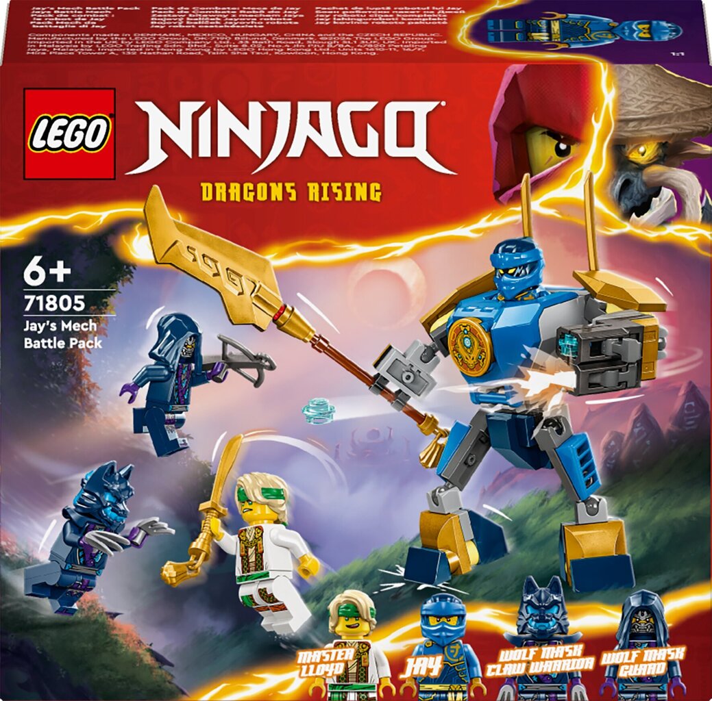 71805 LEGO® Ninjago Jay боевой робот цена | kaup24.ee