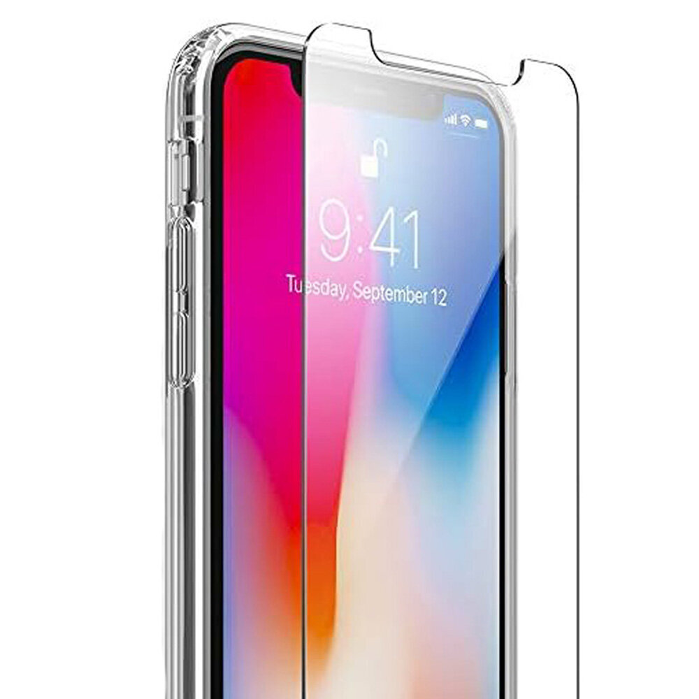Kaitseklaas PRO+ 9H Tempered Glass Screen Protector, Apple iPhone XR/11 6.1inch, 2 tk hind ja info | Ekraani kaitsekiled | kaup24.ee