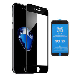 Защитное стекло 10D PRO+ 9H Tempered Glass Screen Protector Black Черное (1pcs pack) для Apple iPhone 7+/8+ цена и информация | Ekraani kaitsekiled | kaup24.ee