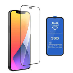 Kaitseklaas 10D PRO+ 9H Tempered Glass Screen Protector, Apple iPhone 11 / XR, must hind ja info | Ekraani kaitsekiled | kaup24.ee