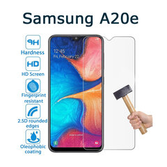 Kaitseklaas PRO+ 9H Tempered Glass Screen Protector, Samsung Galaxy A20e hind ja info | Ekraani kaitsekiled | kaup24.ee