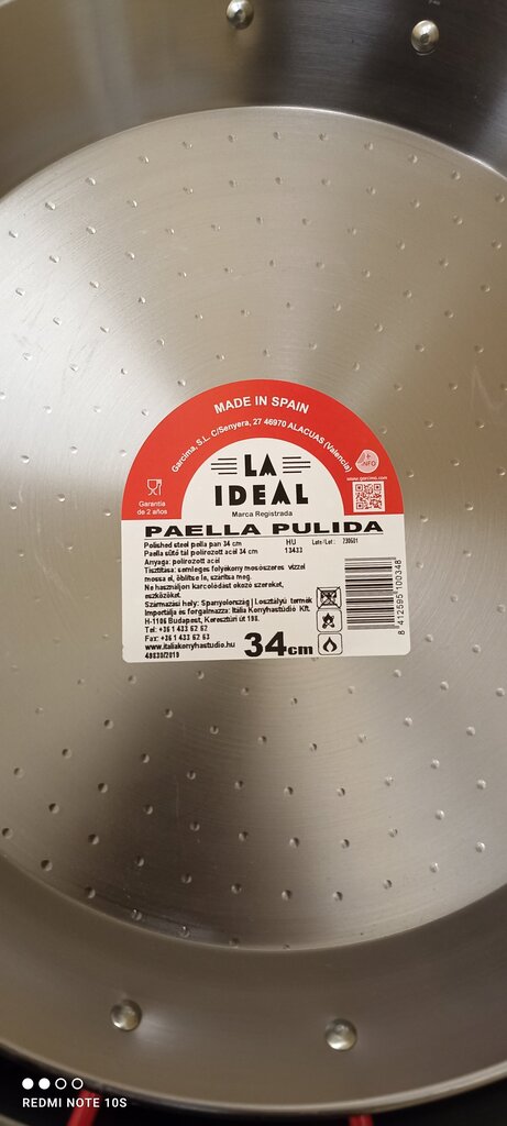 Paella pann Ø34 cm hind ja info | Pannid | kaup24.ee