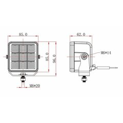 Auto lisatuli Flextra REC LED 45W (587145) hind ja info | Autopirnid | kaup24.ee