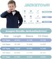 JACKETOWN kapuutsiga laste pullover, sini-must цена и информация | Poiste kampsunid, vestid ja jakid | kaup24.ee