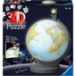 3D puslepall valgustusega Ravensburger 540 tk Gloobus цена и информация | Pusled | kaup24.ee