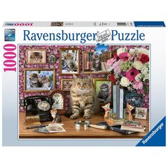 Pusle Ravensburger, 1000 tk Armas kiisu цена и информация | Пазлы | kaup24.ee