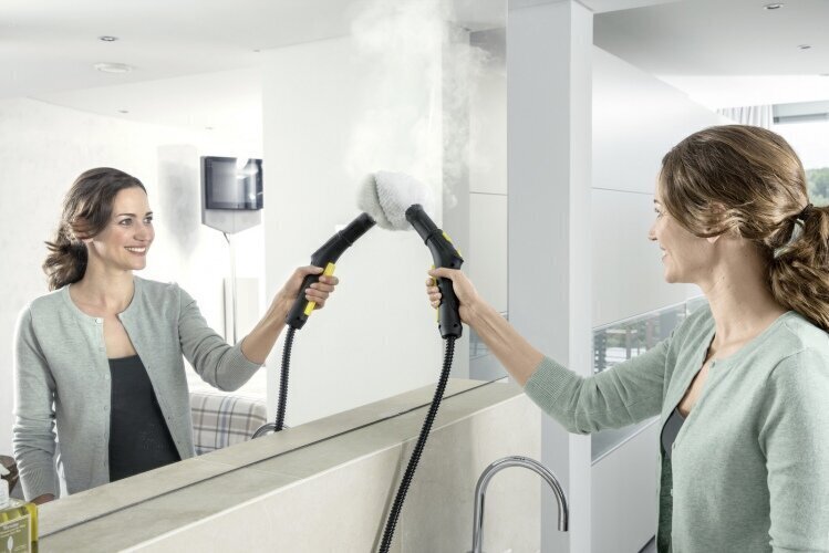 Karcher SC 2 EasyFix + Aknapesuotsik Kärcher hind ja info | Aurupuhastid, aurumopid | kaup24.ee