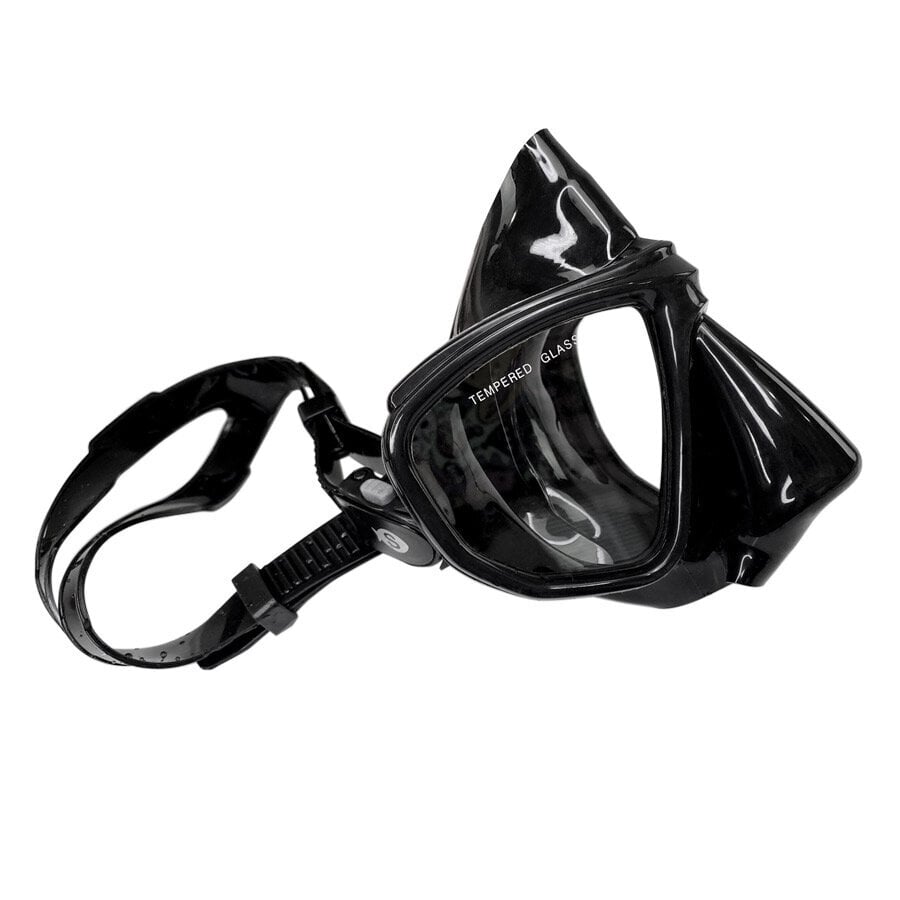 Mask Scorpena S, must hind ja info | Ujumismaskid | kaup24.ee