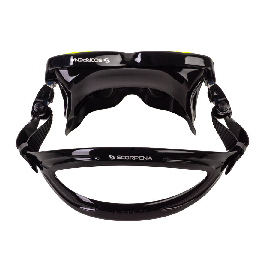 Mask Scorpena A, kollane hind ja info | Ujumismaskid | kaup24.ee