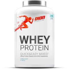 Dion Sportlab Whey Protein, Maitsestamata, 900 g hind ja info | Proteiinipulber | kaup24.ee