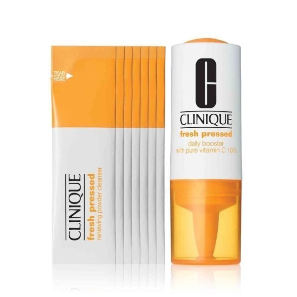 Emulsioon Clinique Fresh Pressed Daily Booster With Pure Vitamin C 10% 4x8.5 ml hind ja info | Näoõlid, seerumid | kaup24.ee