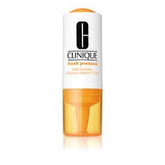 Эмульсия для укрепления кожи Clinique Fresh Pressed Daily Booster With Pure Vitamin C 10% 4x8.5 мл цена и информация | Сыворотки для лица, масла | kaup24.ee