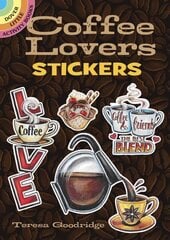 Coffee Lovers Stickers hind ja info | Väikelaste raamatud | kaup24.ee