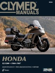 Honda GL1200 Gold Wing Motorcycle (1984-1987) Service Repair Manual цена и информация | Книги о питании и здоровом образе жизни | kaup24.ee