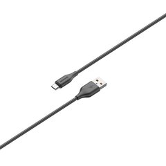 Riversong kabelis Beta 09 USB - microUSB 1,0m 3A juodas CM85 цена и информация | Borofone 43757-uniw | kaup24.ee