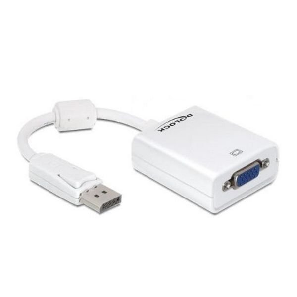 DisplayPort – VGA adapter Delock, 0,125 m цена и информация | USB jagajad, adapterid | kaup24.ee