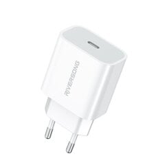 Riversong зарядное устройство PowerKub 20 1x USB-C 20 Вт белый AD75 цена и информация | Зарядные устройства для телефонов | kaup24.ee