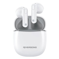 Riversong Bluetooth ausinės Air X26 TWS baltos EA173 цена и информация | Наушники | kaup24.ee