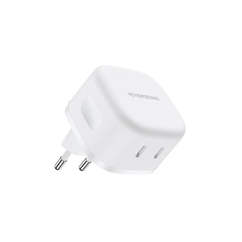 Riversong PowerKub G35 2x USB-C 35W, AD107 hind ja info | Mobiiltelefonide laadijad | kaup24.ee