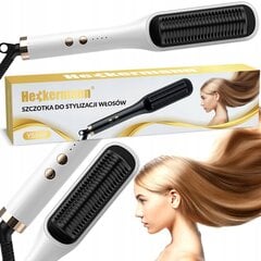 Керамическая расческа Heckermann YS668 для выпрямления волос, белая цена и информация | Приборы для укладки и выпрямления волос | kaup24.ee