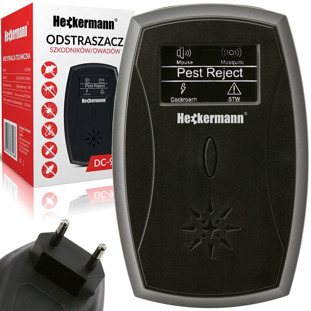 Heckermann elektriline tõrjevahend putukate ja hiirte vastu hind ja info | Sääsetõrjevahendid | kaup24.ee