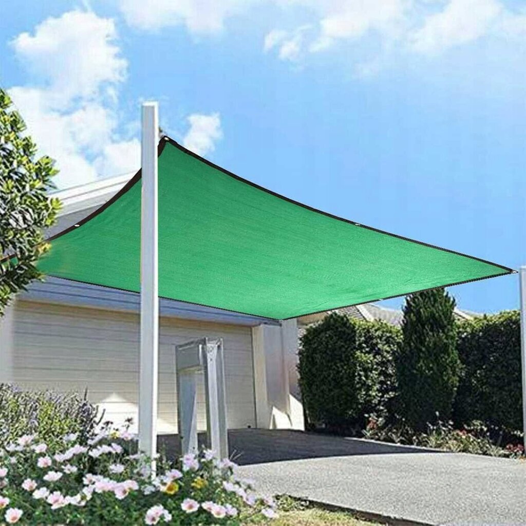 Päikesevari 1,5x25 m, roheline hind ja info | Päikesevarjud, markiisid ja alused | kaup24.ee