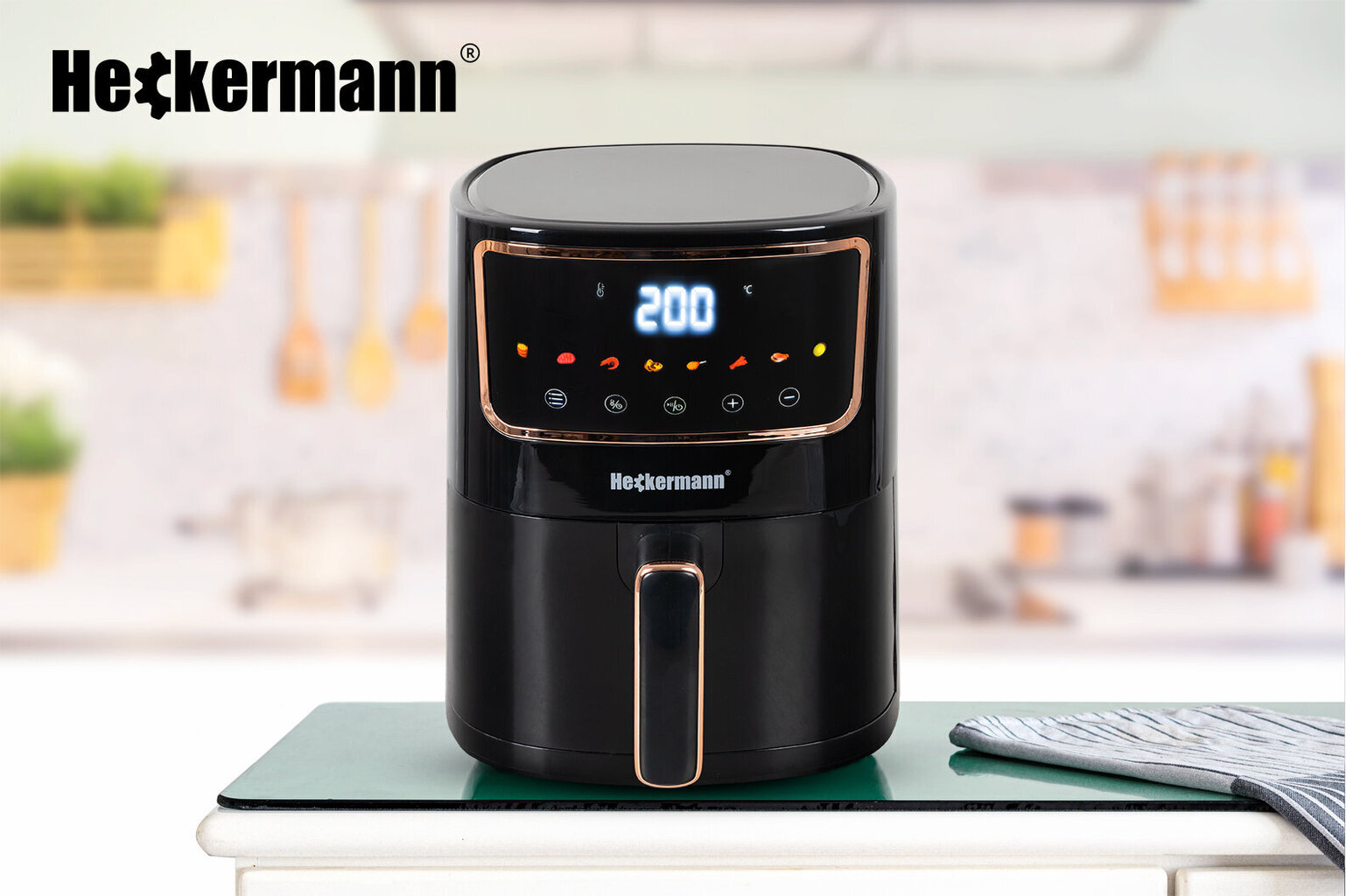 Heckermann NDY-AF513 hind ja info | Fritüürid, kuumaõhufritüürid | kaup24.ee