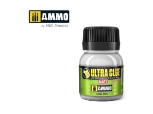 AMMO MIG - Ultra Glue - Matt for Photo-Etch and Clear Parts (Клей), 40ml, 2058 цена и информация | Клей | kaup24.ee