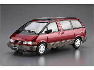 Mudelauto Aoshima Toyota Estima TCR11W '90, 1/24, 05753 hind ja info | Klotsid ja konstruktorid | kaup24.ee