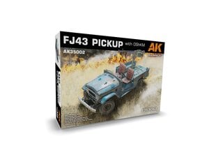 AK Interactive Toyota Land Cruiser FJ43 Pickup with DShKM, 1/35, AK35002 цена и информация | Конструкторы и кубики | kaup24.ee