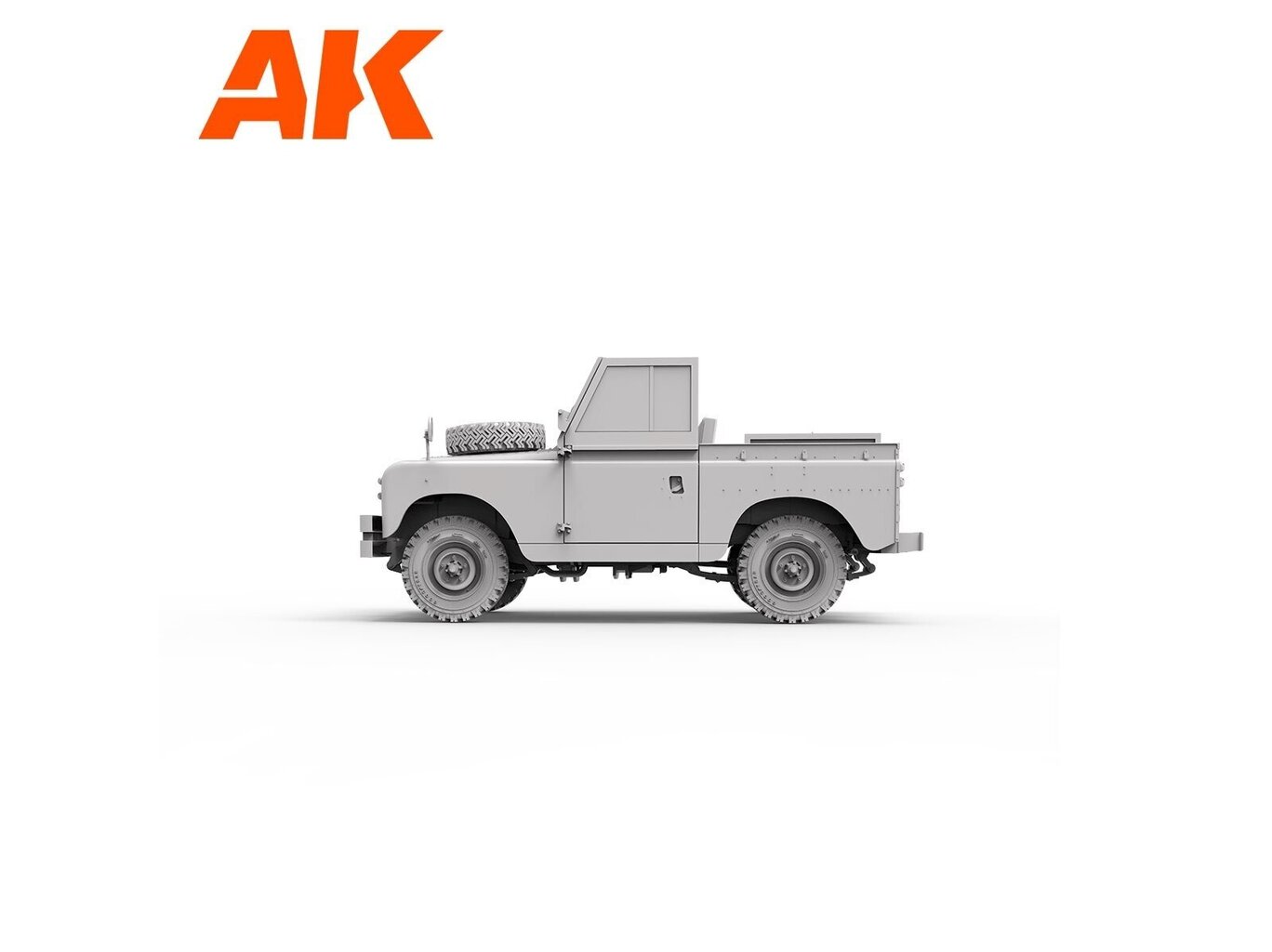 Mudelkomplekt AK Interactive - Land Rover 88 Series IIA Rover 8, 1/35, AK35012 цена и информация | Klotsid ja konstruktorid | kaup24.ee