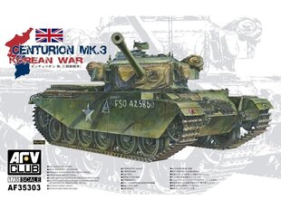 Mudelkomplekt AFV Club - Centurion Mk.3 Korean War, 1/35, 35303 цена и информация | Конструкторы и кубики | kaup24.ee