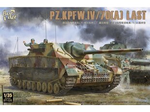 Mudelkomplekt Border Model - Jagdpanzer IV L/70(A) Last, 1/35, BT-026 цена и информация | Конструкторы и кубики | kaup24.ee