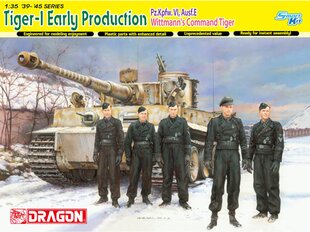 Mudelkomplekt Dragon - Pz.Kpfw. VI Ausf. E Sd.Kfz. 181 Tiger I Early Production, Wittmann's Command Tiger w/Magic Track, 1/35, 6730 цена и информация | Конструкторы и кубики | kaup24.ee