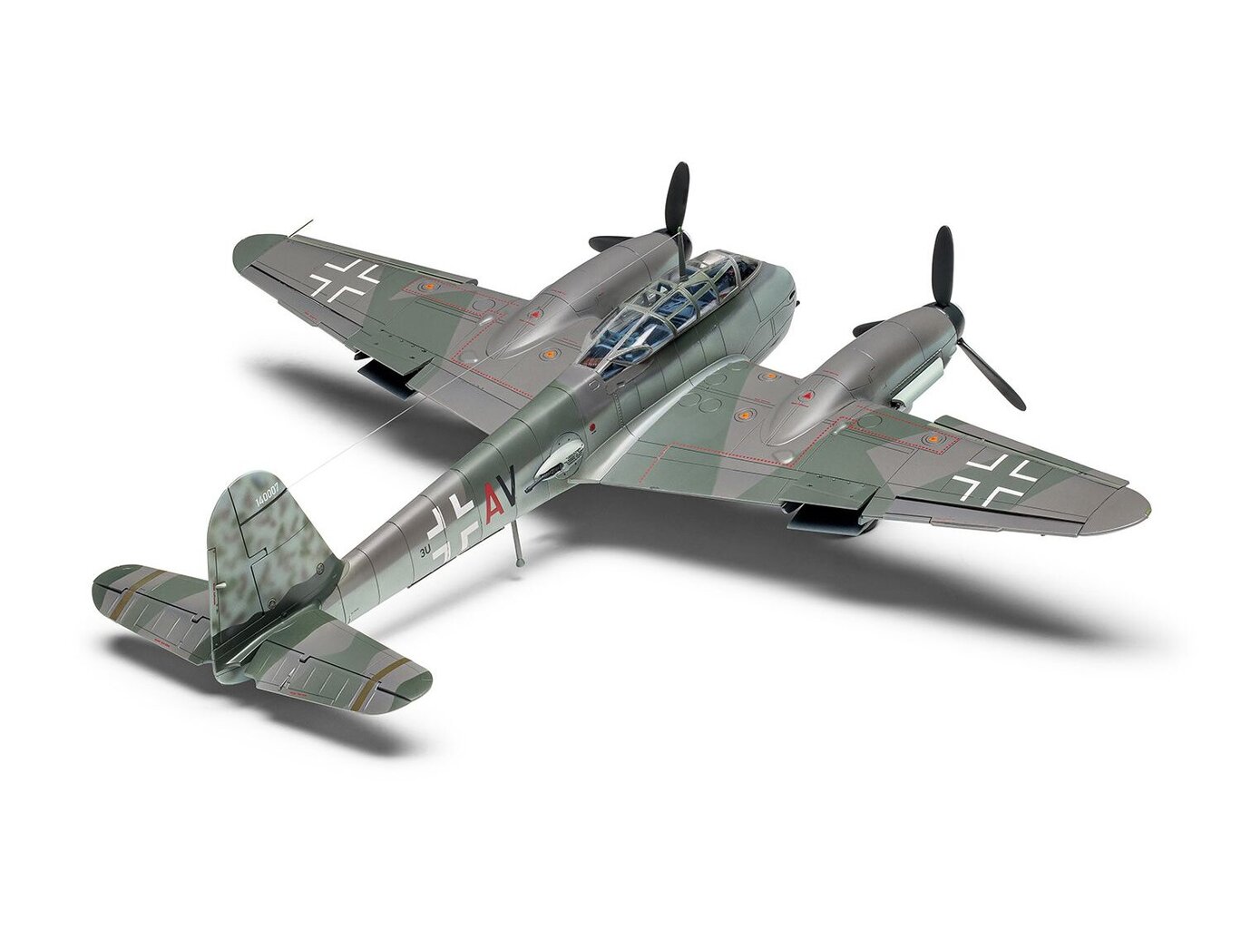 Mudelkomplekt Airfix - Messerschmitt Me410A-1/U2 & U4, 1/72, A04066 цена и информация | Klotsid ja konstruktorid | kaup24.ee