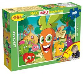 Lisciani: kahepoolne puzzle: maxi 108el. - carotina hind ja info | Pusled | kaup24.ee