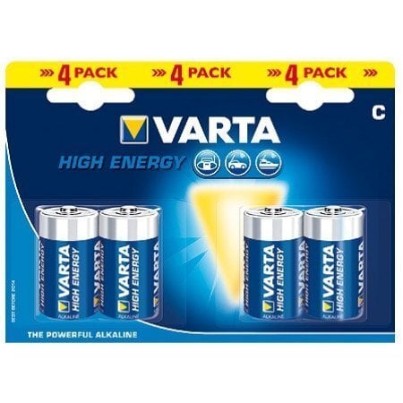 Patareid Varta High Energy 1,5V 4 tk цена и информация | Patareid | kaup24.ee