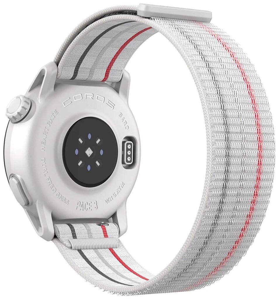 Coros Pace 3 Sport White Nylon цена и информация | Nutikellad (smartwatch) | kaup24.ee