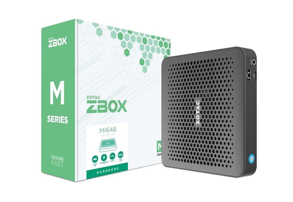 Zotac ZBOX-MI648-BE Mini цена и информация | Lauaarvutid | kaup24.ee