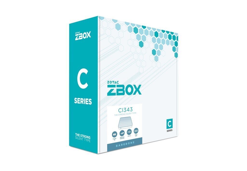 Zotac ZBOX-CI343-BE Mini hind ja info | Lauaarvutid | kaup24.ee