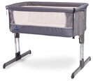 Детская кроватка Caretero Sleep2gether, Graphite